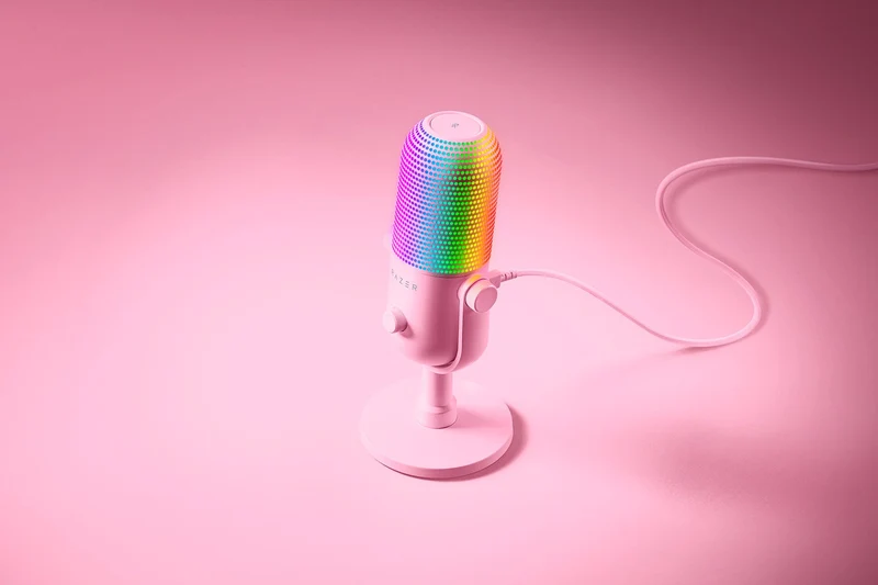 Razer Seiren V3 Chroma RGB USB Microphone With Tap to Mute Sensor