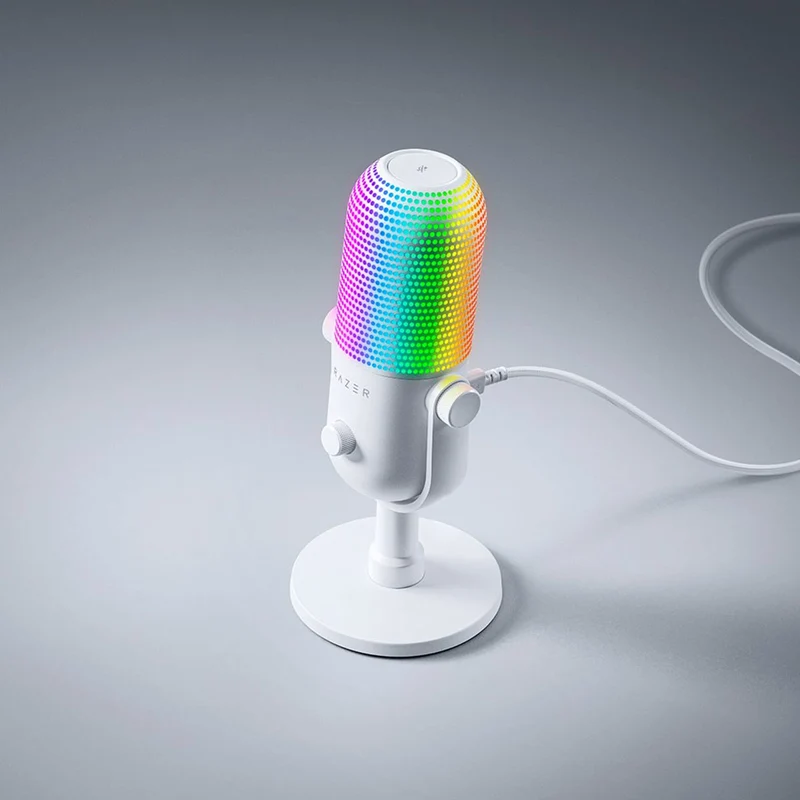 Razer Seiren V3 Chroma RGB USB Microphone With Tap to Mute Sensor