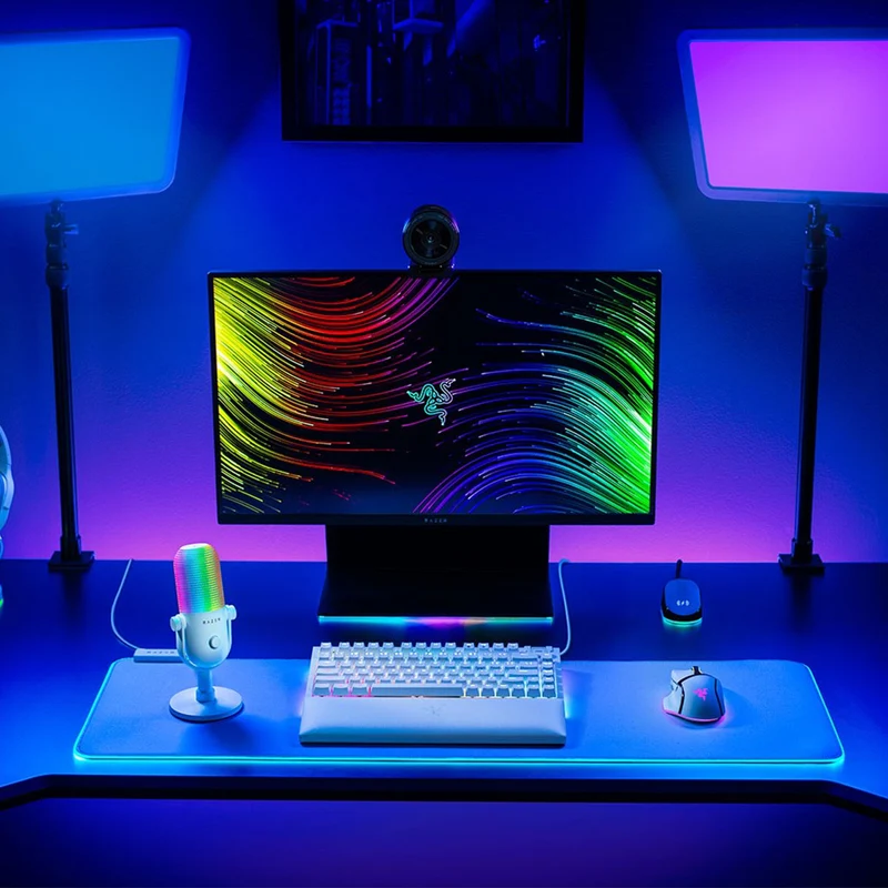 Razer Seiren V3 Chroma RGB USB Microphone With Tap to Mute Sensor