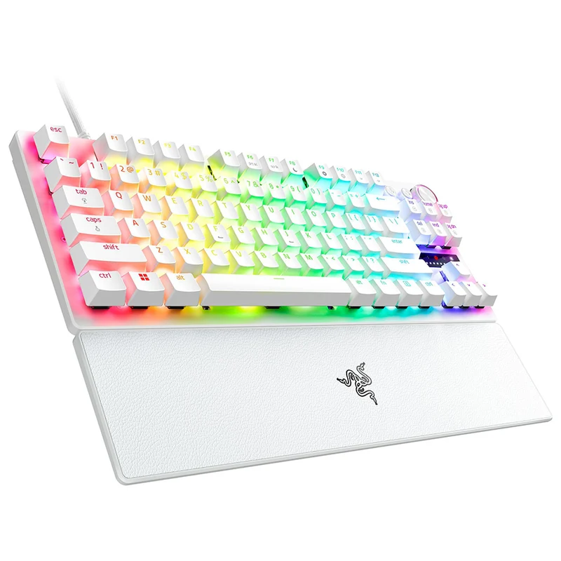 Razer Huntsman V3 Pro Tenkeyless Analog Optical eSports Keyboard (White)