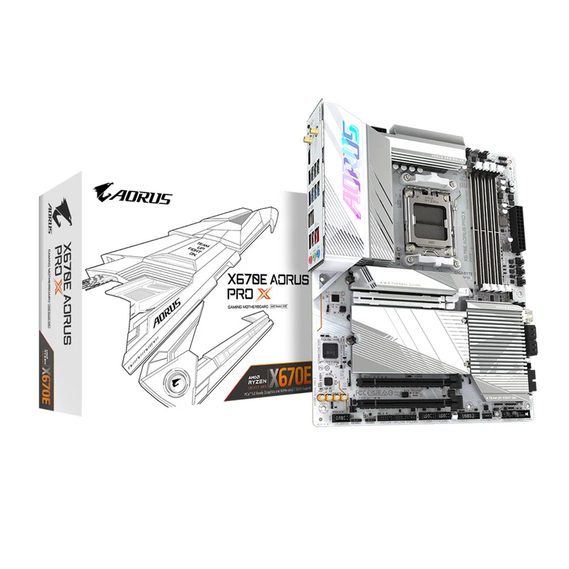 Gigabyte Aorus AMD X670E PRO X AM5 DDR5 Gaming Motherboard