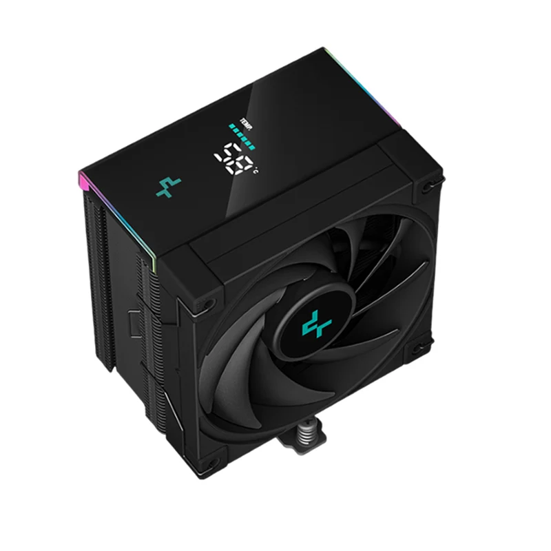 Deepcool AK500S Digital CPU Cooler With a Status Display (Black) (R-AK500S-BKADMN-G)