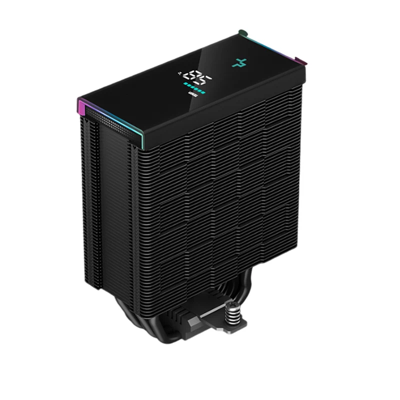 Deepcool AK500S Digital CPU Cooler With a Status Display (Black) (R-AK500S-BKADMN-G)