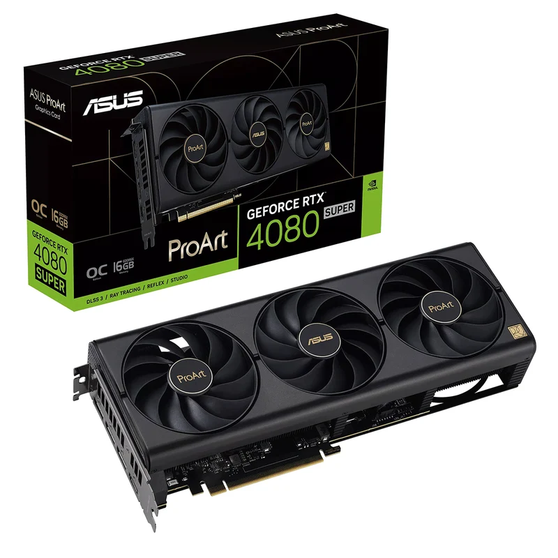 Asus Proart Geforce RTX 4080 Super OC 16GB GDDR6X Graphics Card