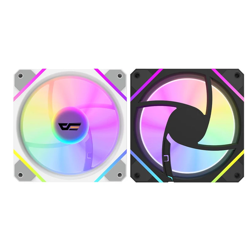 Darkflash DM12 F 3-In-1 A-RGB Cooling Fan (Black, White)