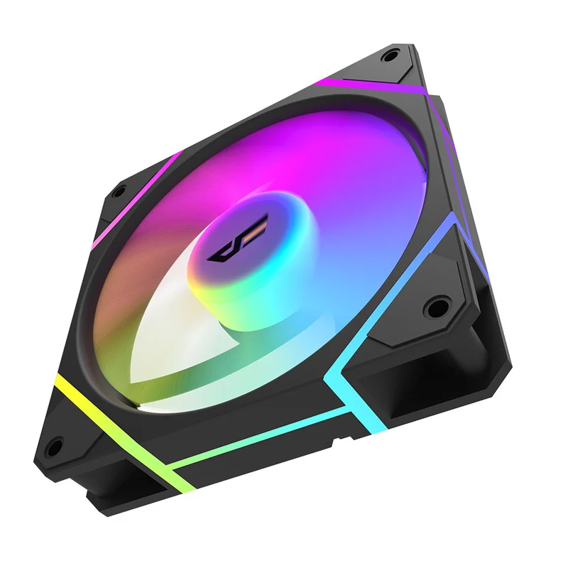 Darkflash DM12 F 3-In-1 A-RGB Cooling Fan (Black, White)