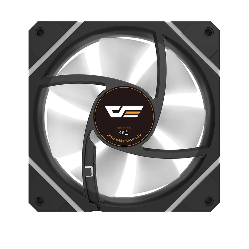 Darkflash DM12 F 3-In-1 A-RGB Cooling Fan (Black, White)