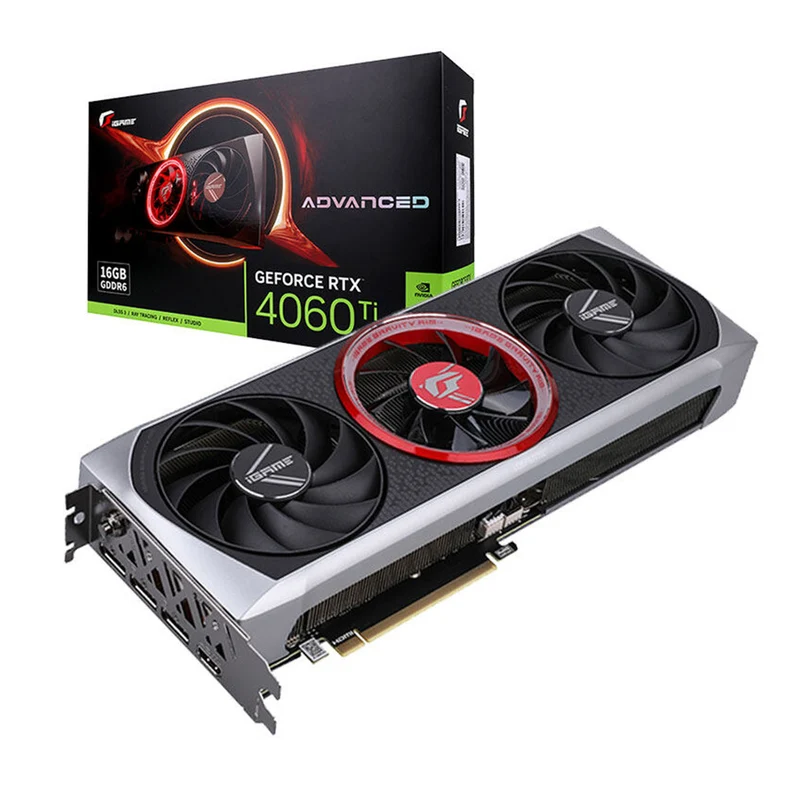 Colorful IGame Geforce RTX 4060 Ti Advanced OC 16GB-V GDDR6 Graphics Card