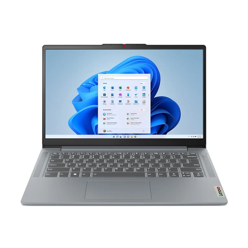 Lenovo Ideapad Slim 3-14IAH8 83EQ0043PH Laptop (Arctic Grey) | 14" FHD (1920X1080) | I5-12450H | 16GB RAM | 512GB SSD | Intel Integrated Graphics | Windows 11 Home | MS Office Home & Student 2021 | Lenovo Casual Backpack B210
