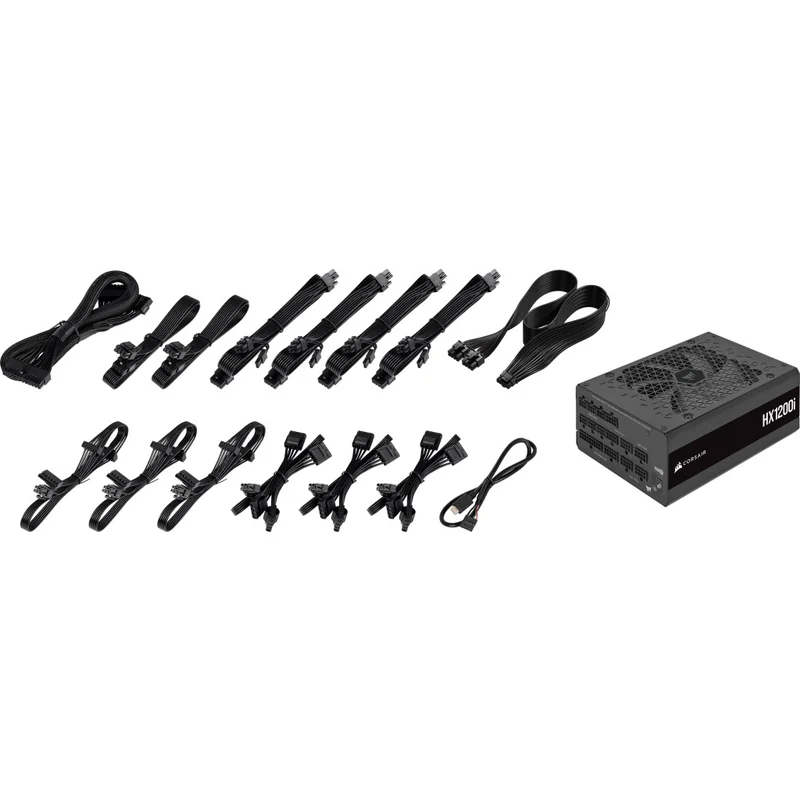 Corsair HXi Series HX1200i 1200W ATX 80 Plus Platinum Ultra-Low Noise Fully Modular Power Supply