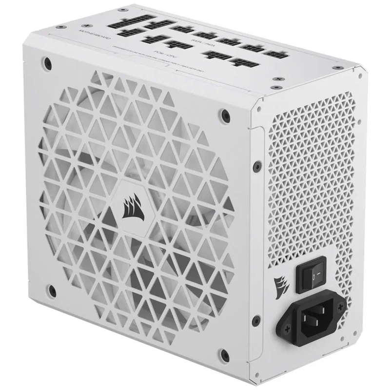 Corsair RMx RM1200x Shift 1200W ATX 80 Plus Gold Fully-Modular ATX Power Supply (White)