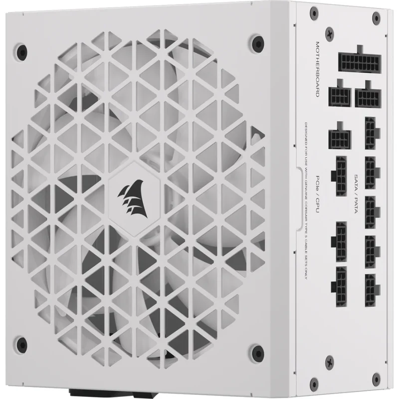 Corsair RMx RM1200x Shift 1200W ATX 80 Plus Gold Fully-Modular ATX Power Supply (White)