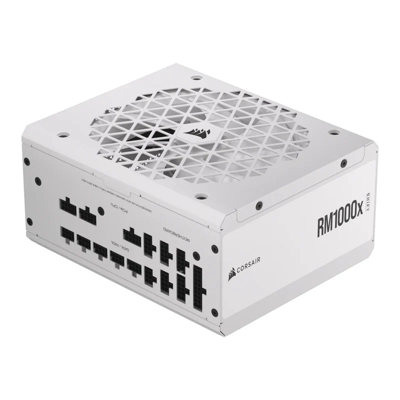 Corsair RMx RM1000x Shift 1000W ATX 80 Plus Gold Fully-Modular ATX Power Supply (White)