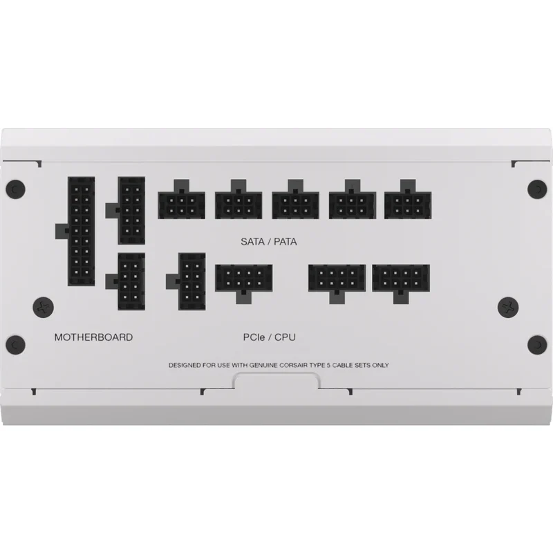 Corsair RMx RM1000x Shift 1000W ATX 80 Plus Gold Fully-Modular ATX Power Supply (White)