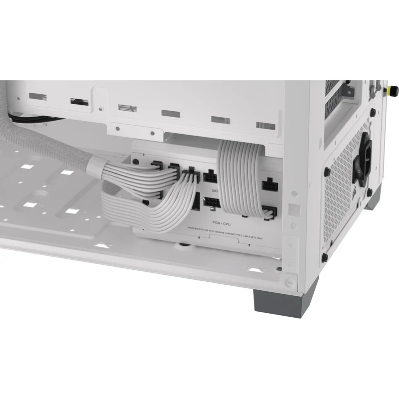 Corsair RMx RM1000x Shift 1000W ATX 80 Plus Gold Fully-Modular ATX Power Supply (White)