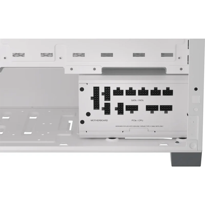 Corsair RMx RM850x Shift 850W ATX 80 Plus Gold Fully-Modular ATX Power Supply (White)