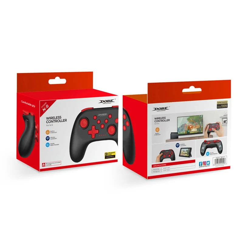 Dobe Wireless Controller For N-S (Light Blue, Black, Light Green)