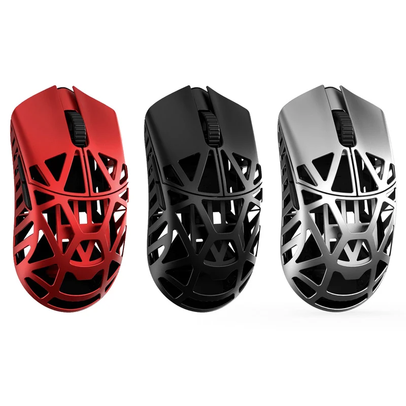 WLMouse Beast X Magnesium Wireless Gaming Mouse (Red, Black, Black)