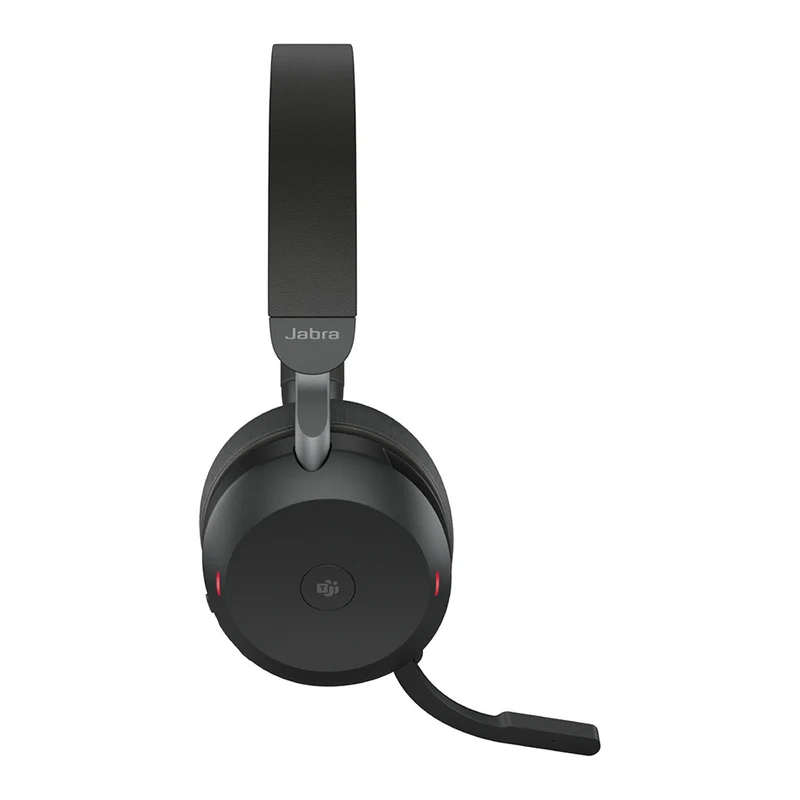 Jabra Evolve2 75 Link380A MS Stereo Noise-Canceling Wireless Headset (Black)