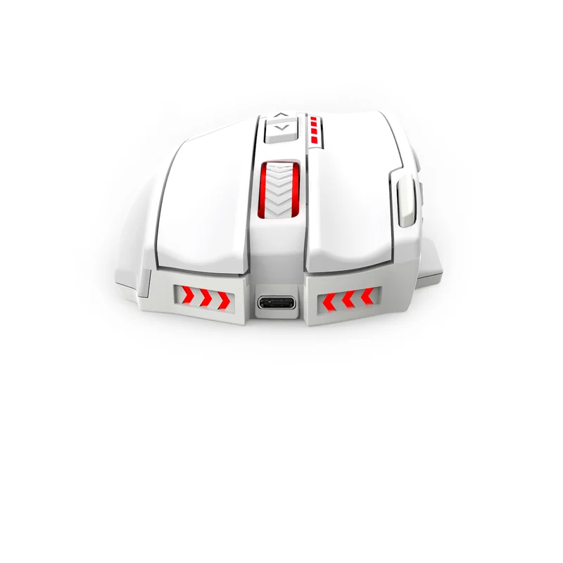 E-Yooso X-33 RGB Wireless Gaming Mouse (Black, White)