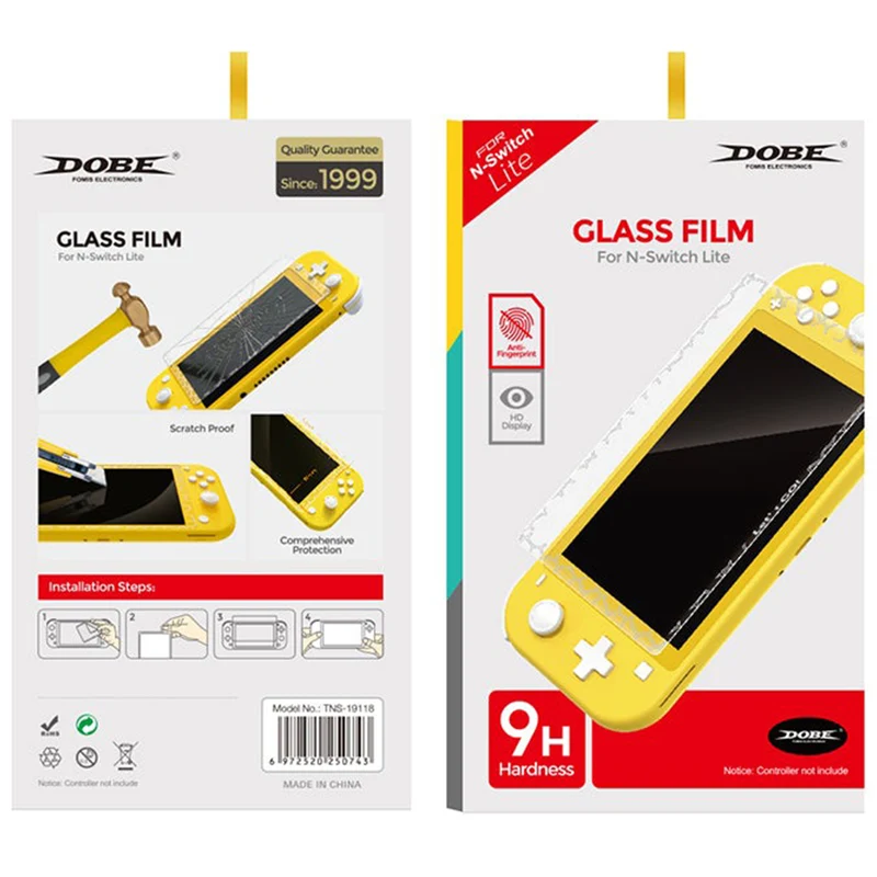 Dobe NSW Glass Film 9H Hardness For N-Switch Lite TNS-19118A