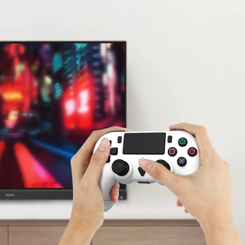 PS4 Dobe Wireless Controller (White) TP4-0401D