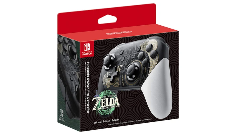 NSW Pro Controller (The Legend Of Zelda Tears Of The Kingdom Edition) HK