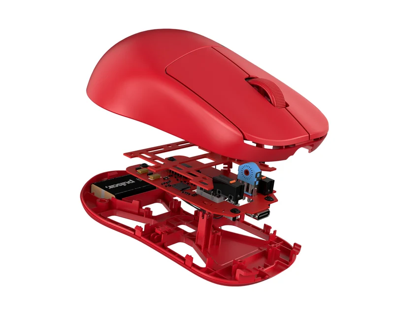 Pulsar X2H Ultralight Wireless Symmetrical eSports Mouse Size 2 (Red) (PX2H23)