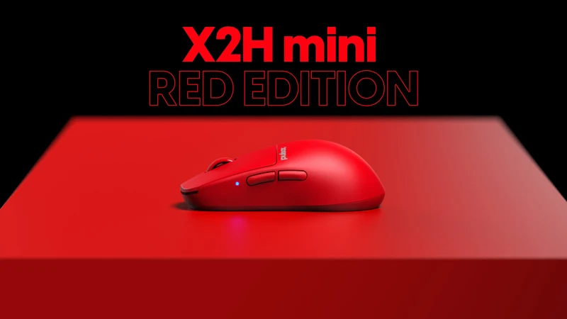 Pulsar X2H Ultralight Wireless Symmetrical eSports Mouse Size 1 (Red) (PX2H13)