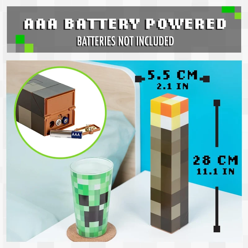Paladone Minecraft Torch Light (PP9202MCF)