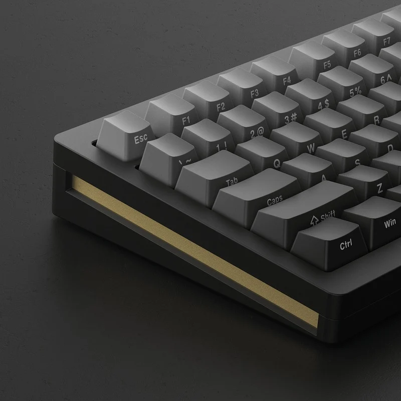 Monsgeek M1 HE-SP RGB Hot-Swappable Mechanical Keyboard (Akko Cream Yellow Magnetic)