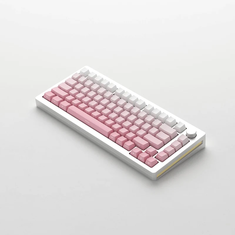 Monsgeek M1 HE-SP RGB Hot-Swappable Mechanical Keyboard (Akko Cream Yellow Magnetic)