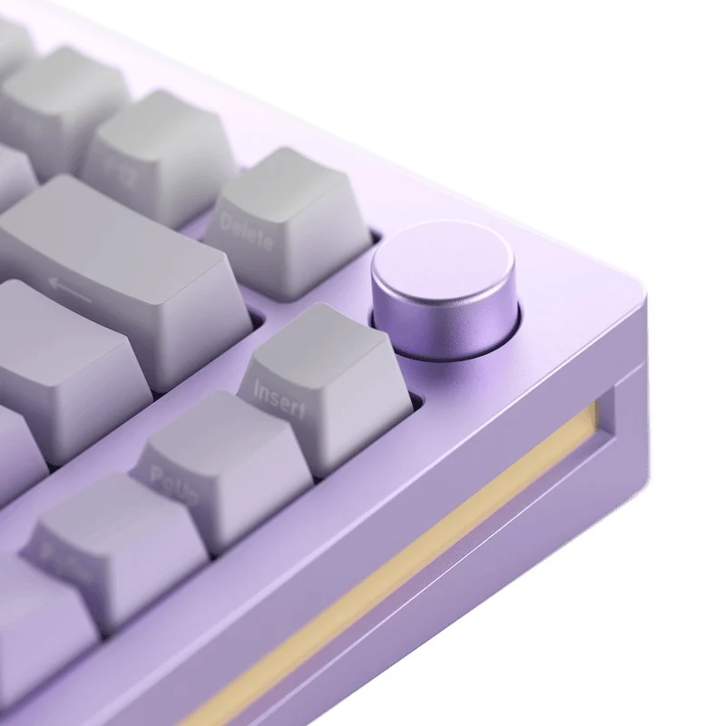 Monsgeek M1 HE-SP RGB Hot-Swappable Mechanical Keyboard (Akko Cream Yellow Magnetic)
