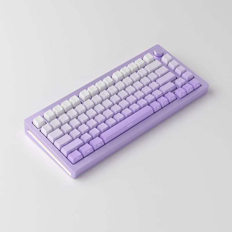 Monsgeek M1 HE-SP RGB Hot-Swappable Mechanical Keyboard (Akko Cream Yellow Magnetic)