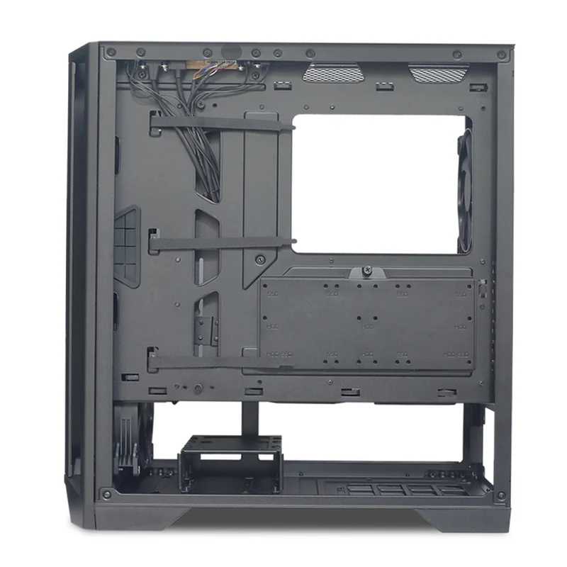 Tecware Edge Air TG ATX PC Case With 4x120mm Fans (Black)