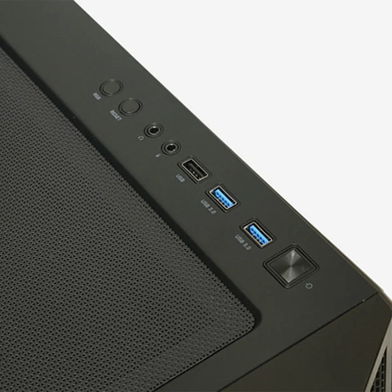 Tecware Edge Air TG ATX PC Case With 4x120mm Fans (Black)