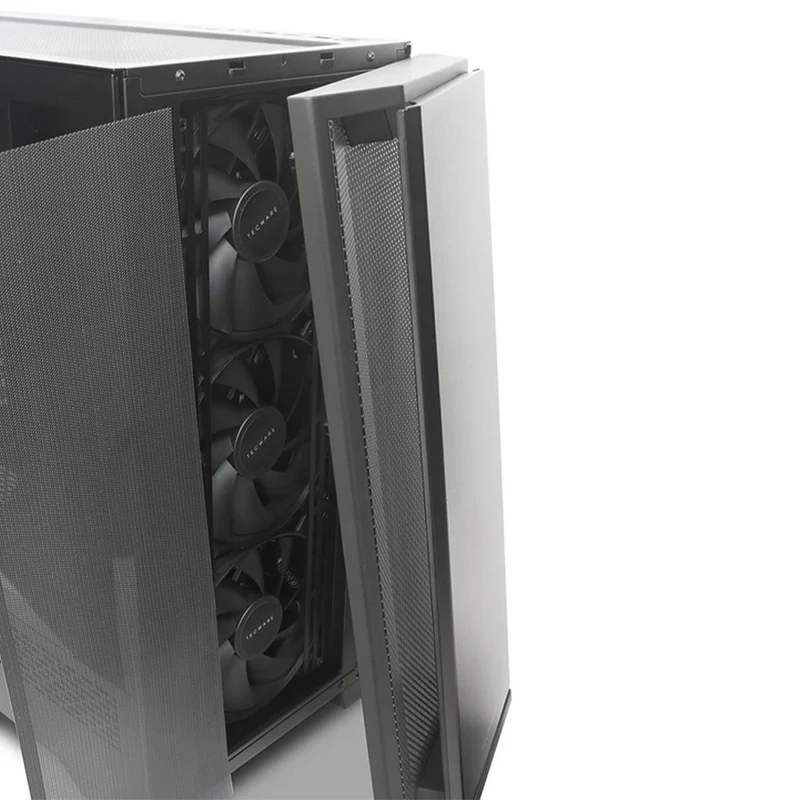 Tecware Edge Air TG ATX PC Case With 4x120mm Fans (Black)