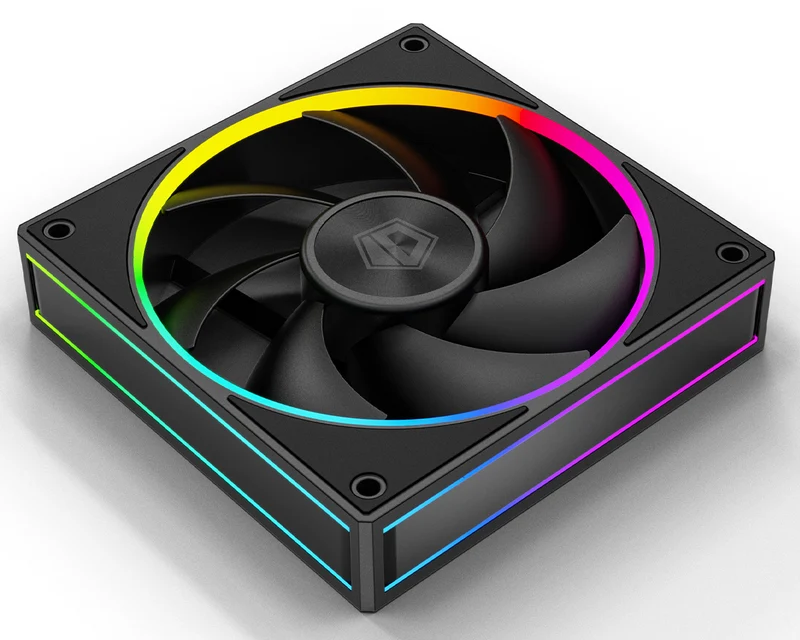 ID-Cooling AF-127 Trio 120x120x27mm ARGB Fan With FDB Bearing