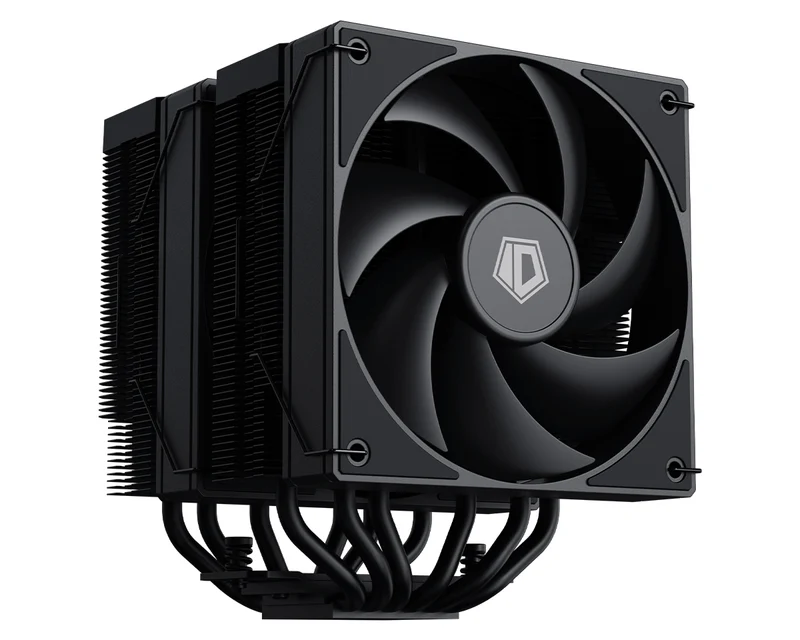 ID-Cooling Frozn A620 Twin Tower CPU Cooler With 2x120mm PWM Fan (Black)