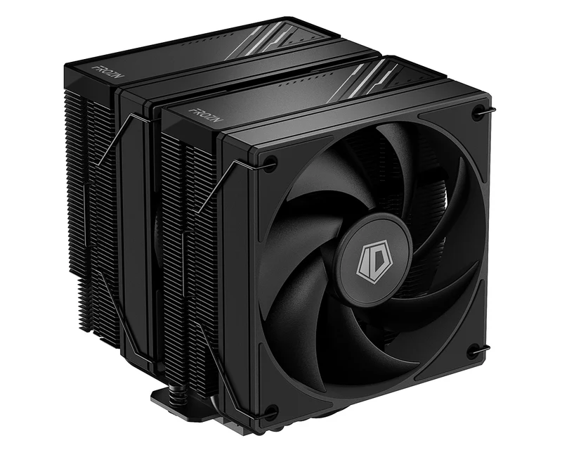 ID-Cooling Frozn A620 Twin Tower CPU Cooler With 2x120mm PWM Fan (Black)