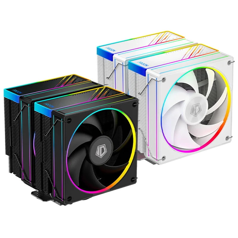 ID-Cooling Frozn A620 ARGB Twin Tower CPU Cooler With 2x120mm PWM ARGB Fan