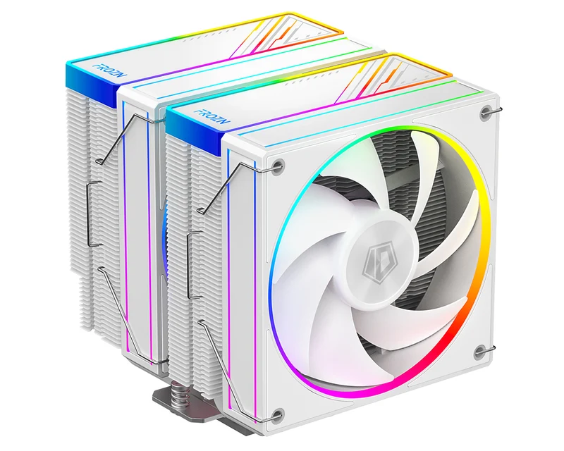 ID-Cooling Frozn A620 ARGB Twin Tower CPU Cooler With 2x120mm PWM ARGB Fan