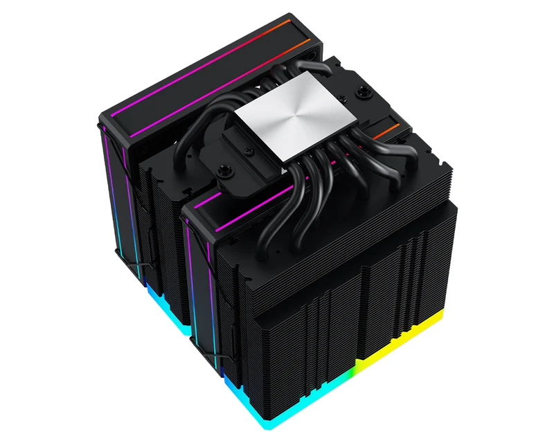 ID-Cooling Frozn A620 ARGB Twin Tower CPU Cooler With 2x120mm PWM ARGB Fan