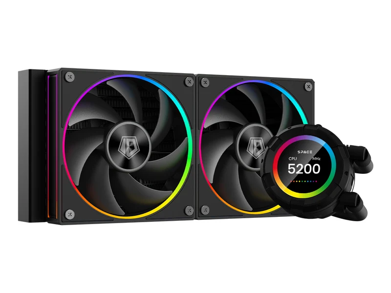 ID-Cooling SL240 LCD 240mm AIO Liquid CPU Cooler