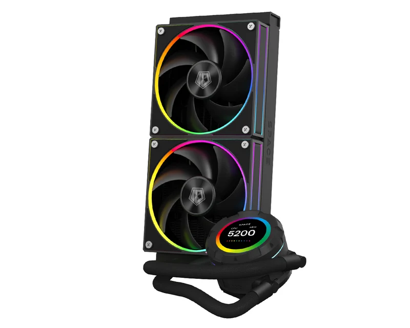ID-Cooling SL240 LCD 240mm AIO Liquid CPU Cooler