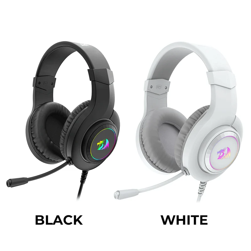 Redragon H371-RGB Hylas USB Virtual 7.1 Surround Sound Wired Gaming Headset