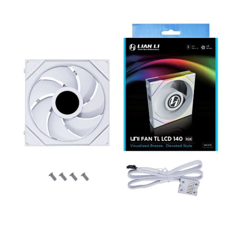 Lian Li Uni Fan TL LCD 140 RGB 140MM Fan Single Pack