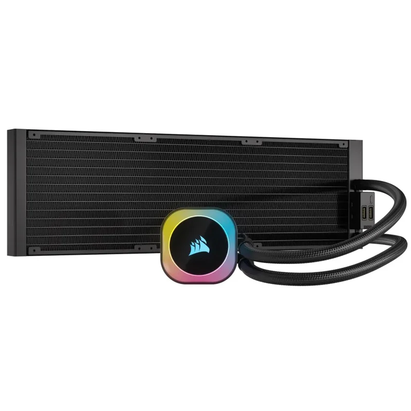 Corsair iCUE Link H170I RGB 420mm LCD AIO Liquid CPU Cooler (Black)