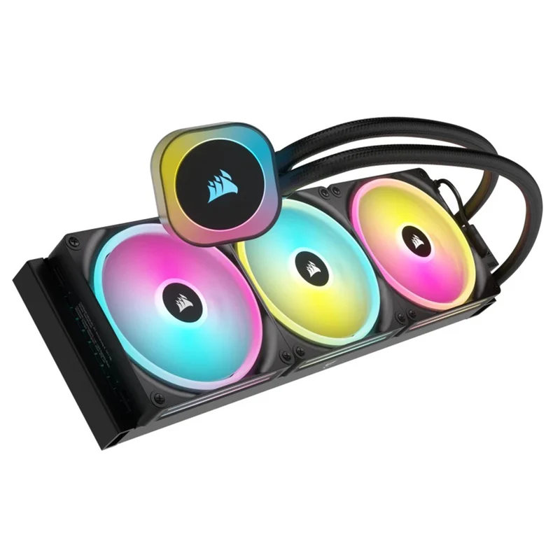 Corsair iCUE Link H170I RGB 420mm LCD AIO Liquid CPU Cooler (Black)