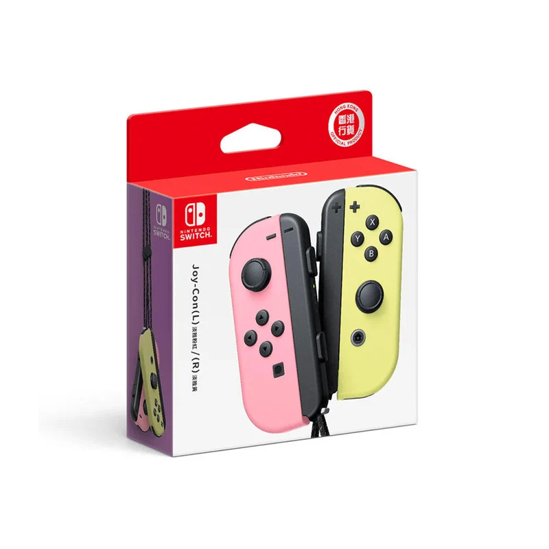 Nintendo Switch Joy-Con Left/Right Controller Pastel Pink/Pastel Yellow